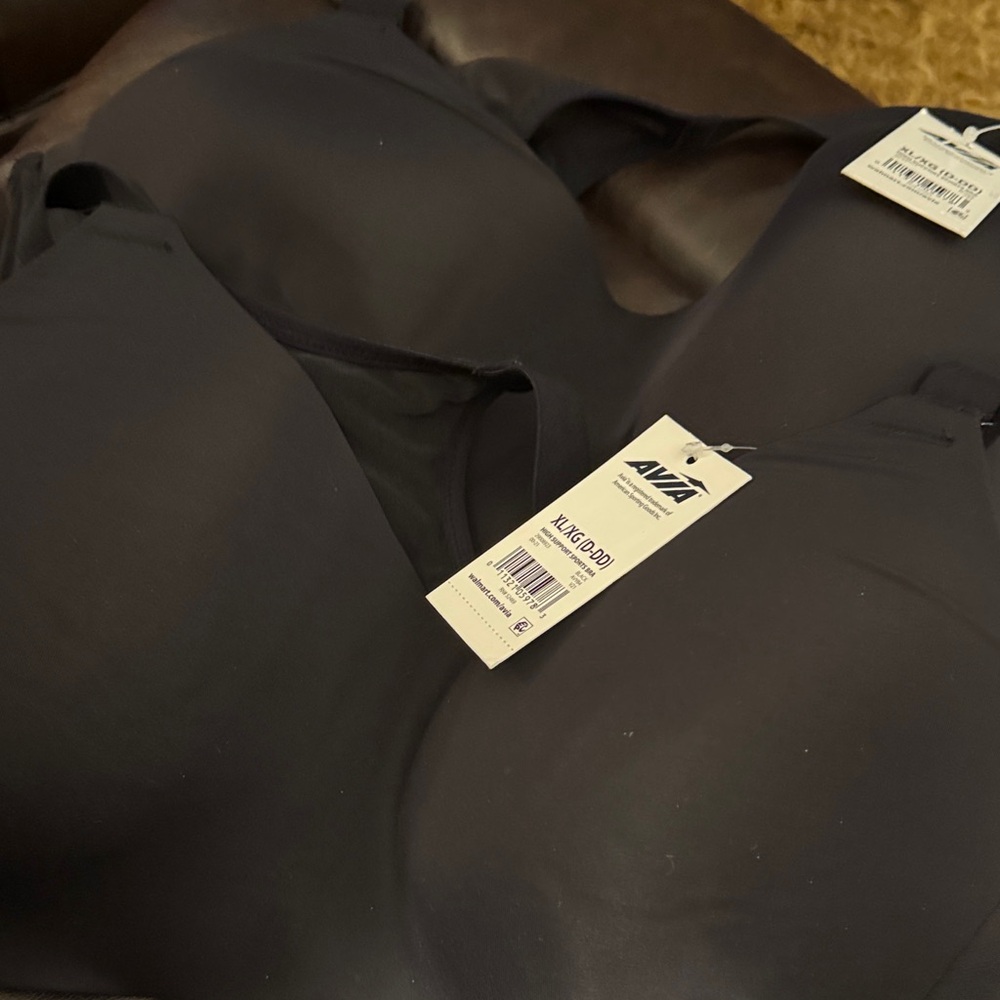 Avia Black High Support Sports Bra